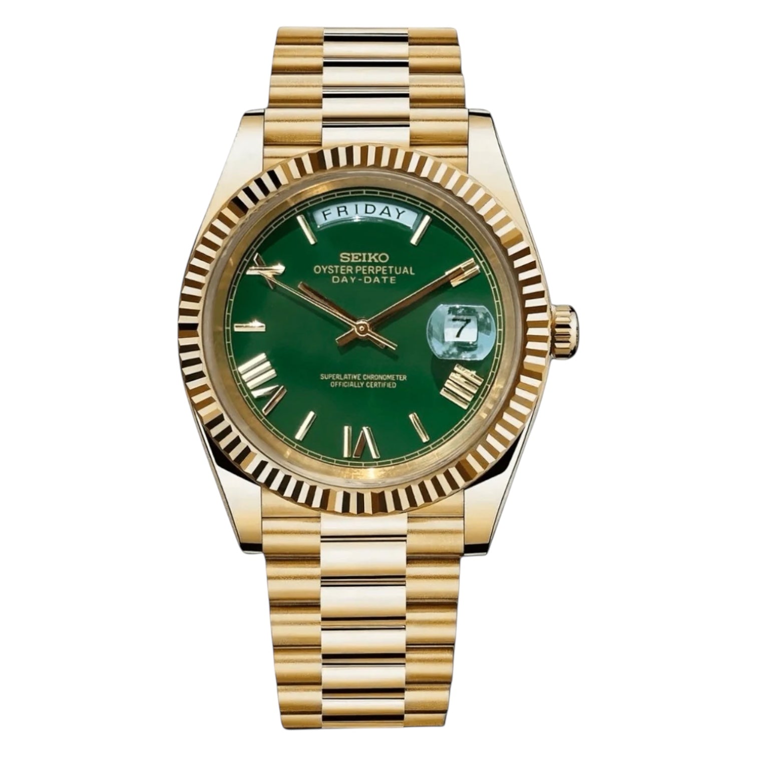 DATEIKO | ROMAN GOLD GREEN