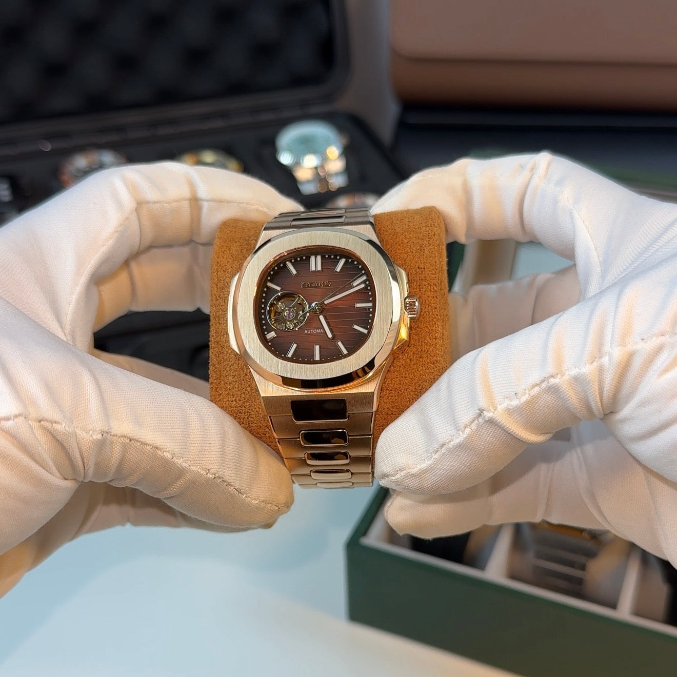 NAUTIKO | ROSEGOLD OPEN HEART