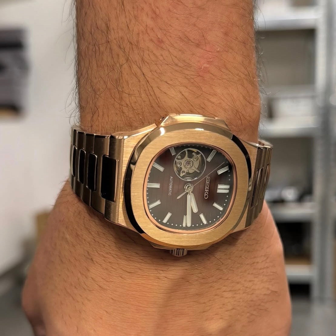 NAUTIKO | ROSEGOLD OPEN HEART