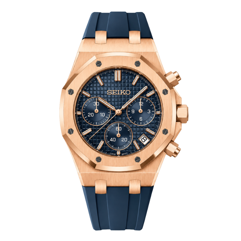 ROYAL BLUE RUBBER CHRONO