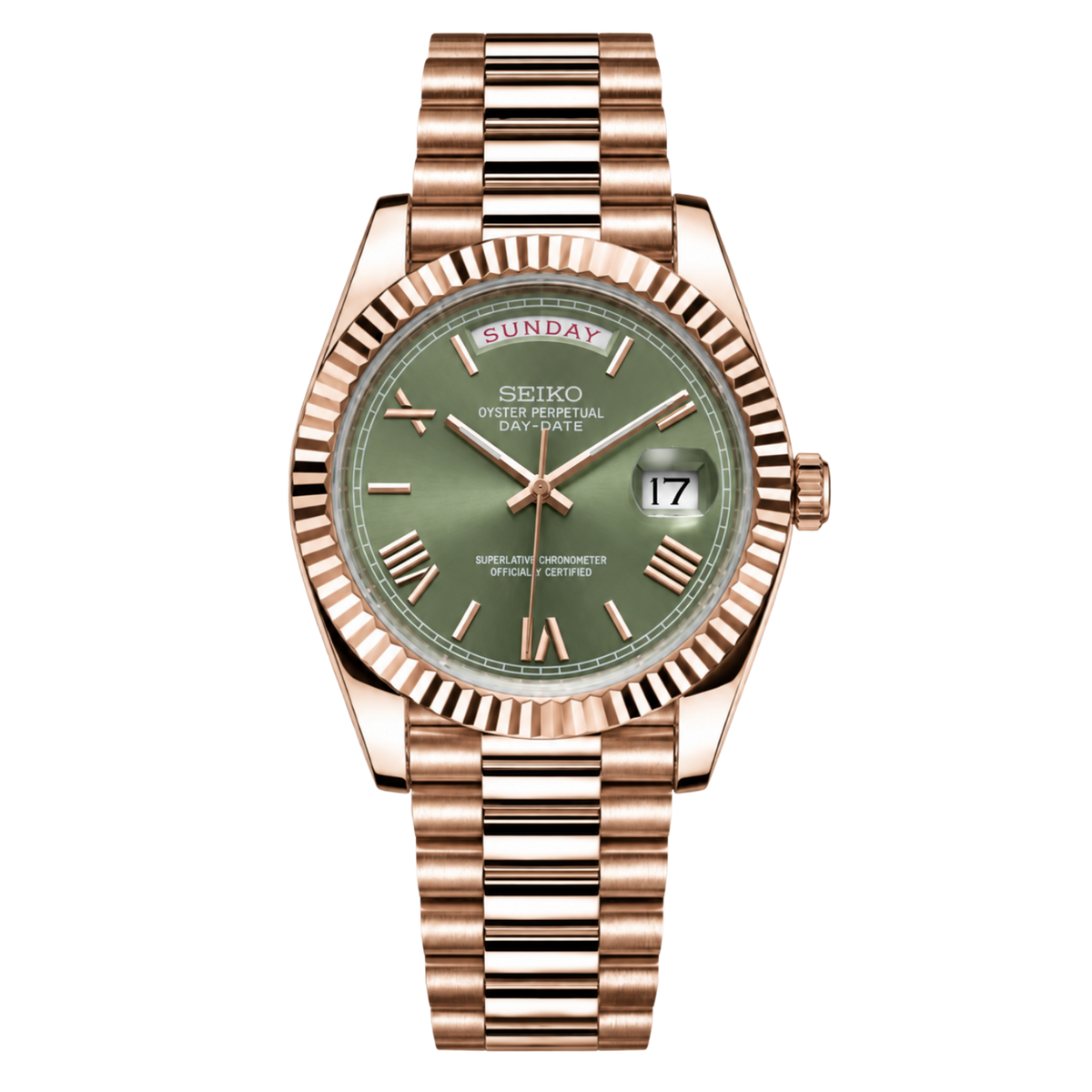 DATEIKO ROMAN ROSEGOLD OLIVE