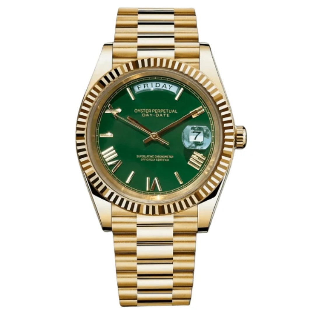 DATEIKO | ROMAN GOLD GREEN