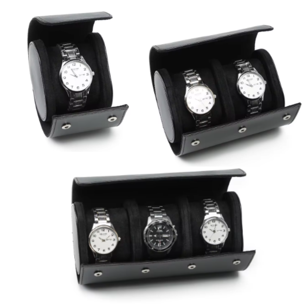 TRAVEL WATCH CASE | BLACK