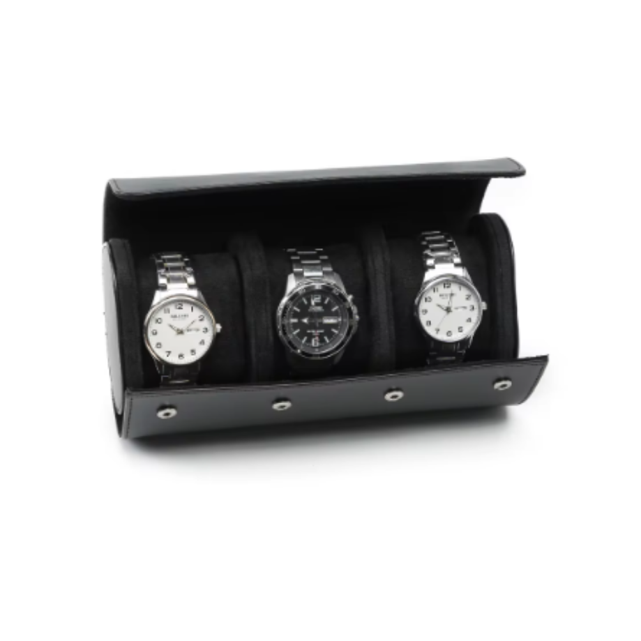 TRAVEL WATCH CASE | BLACK