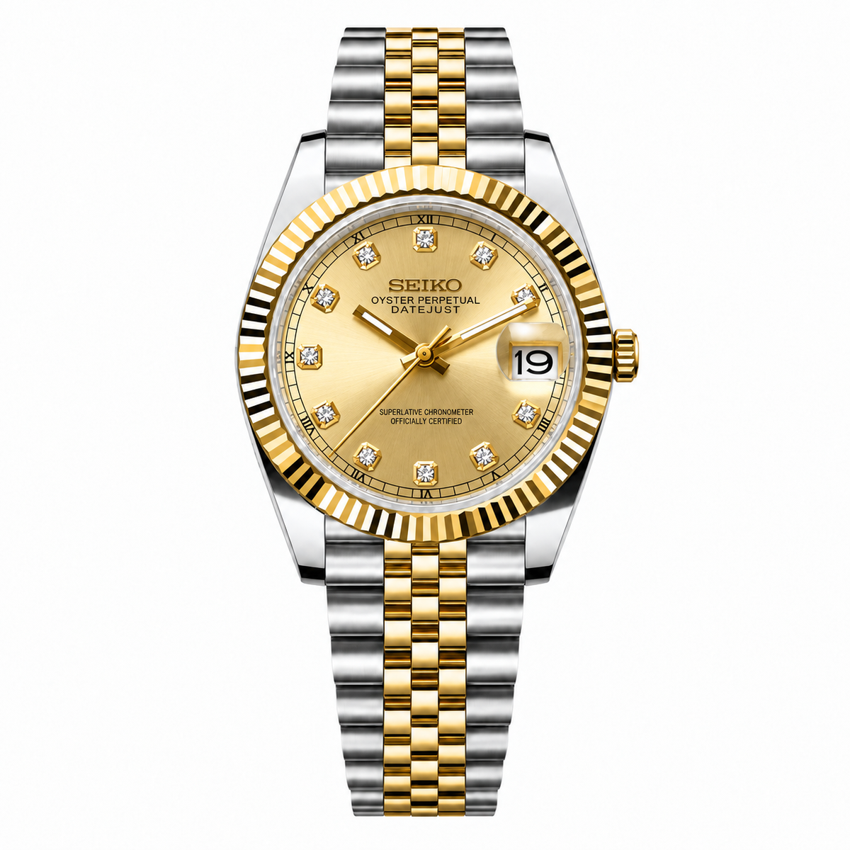 JUSTIKO GOLD TWOTONE DIAMOND