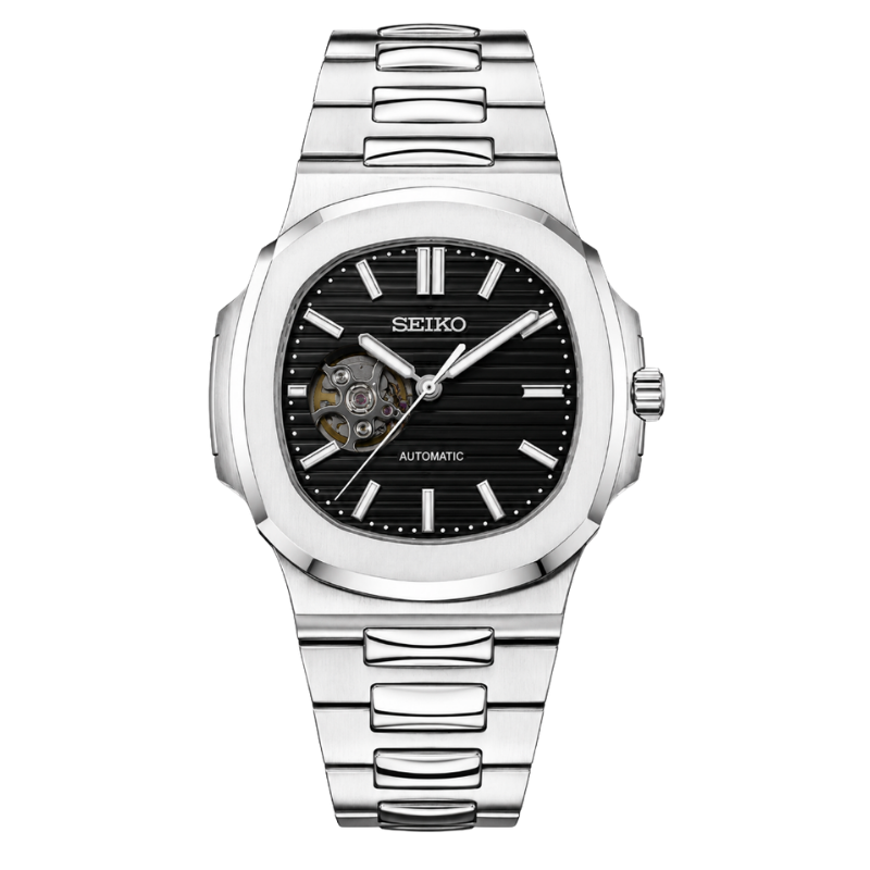 NAUTIKO BLACK OPEN HEART