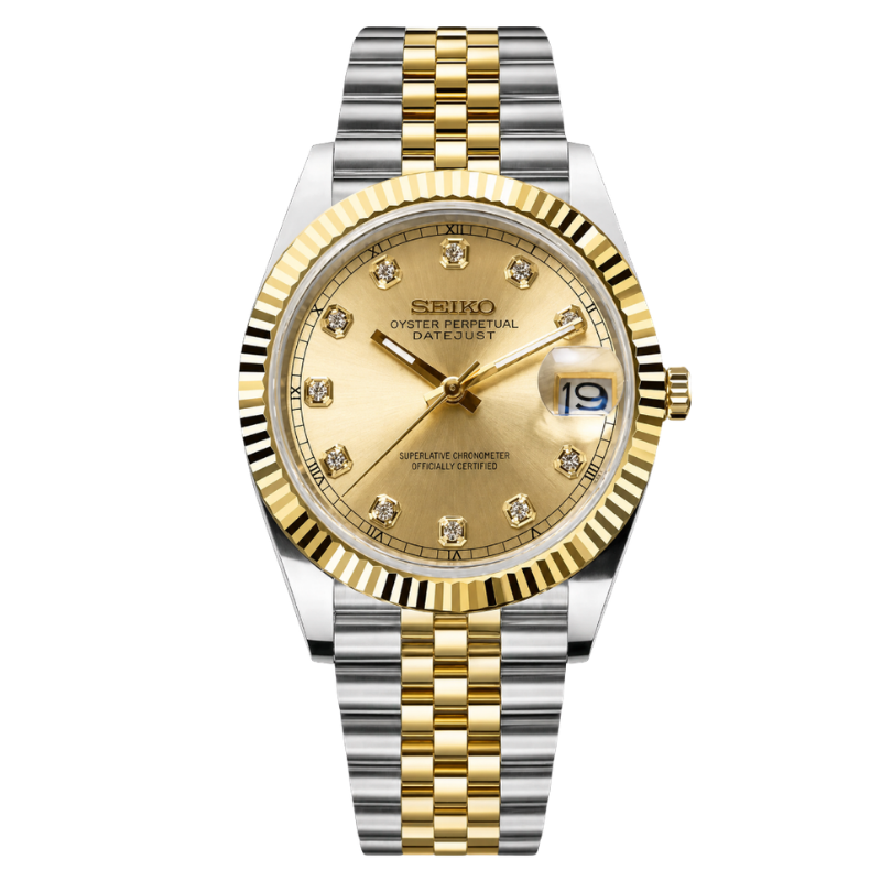 JUSTIKO GOLD TWOTONE DIAMOND